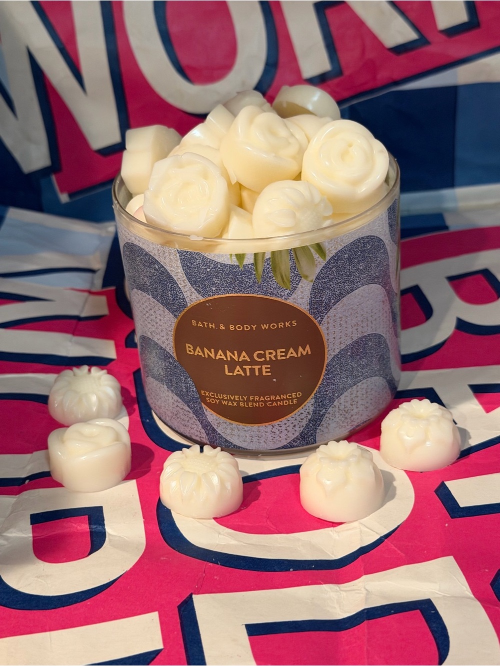 Bath & Body Works Banana Cream
Latte Wax Melts